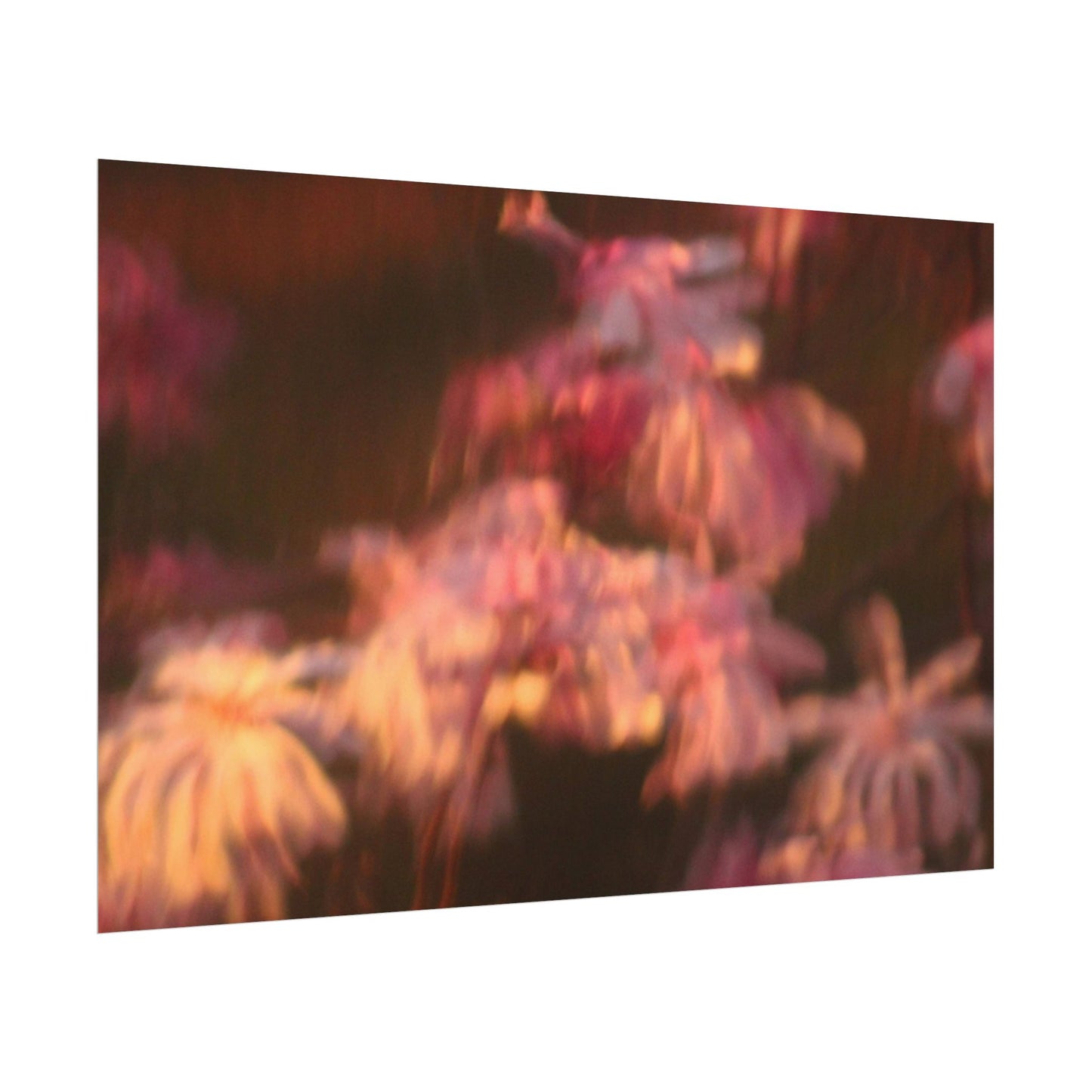 Summer Daze Textured Watercolor Poster