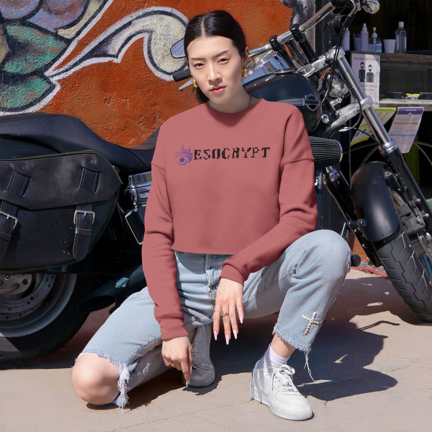 Eso-Cozy Cropped Sweatshirt