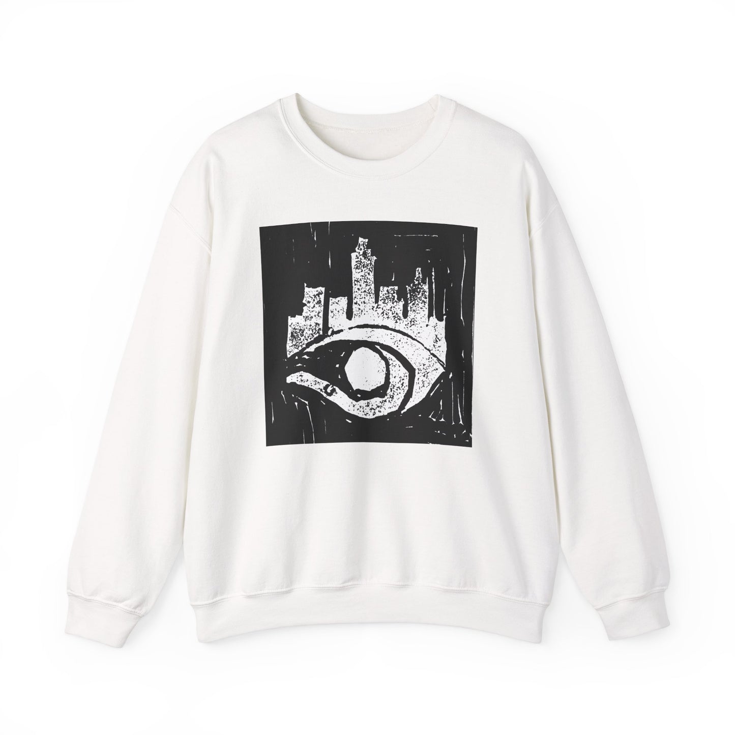 Esocrypt Blockprint Crewneck Sweatshirt
