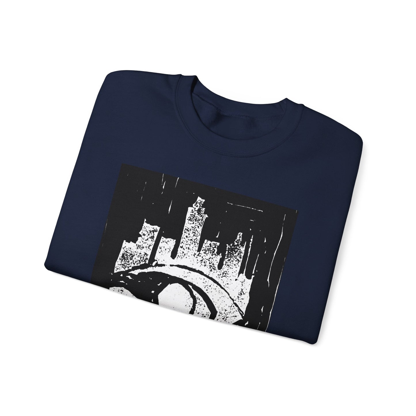 Esocrypt Blockprint Crewneck Sweatshirt