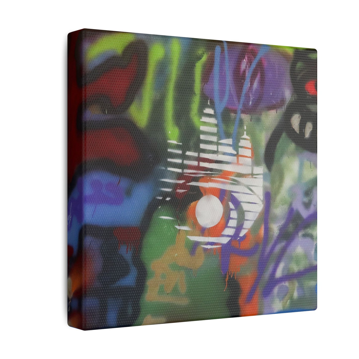 Canadian Graffiti on Matte Canvas