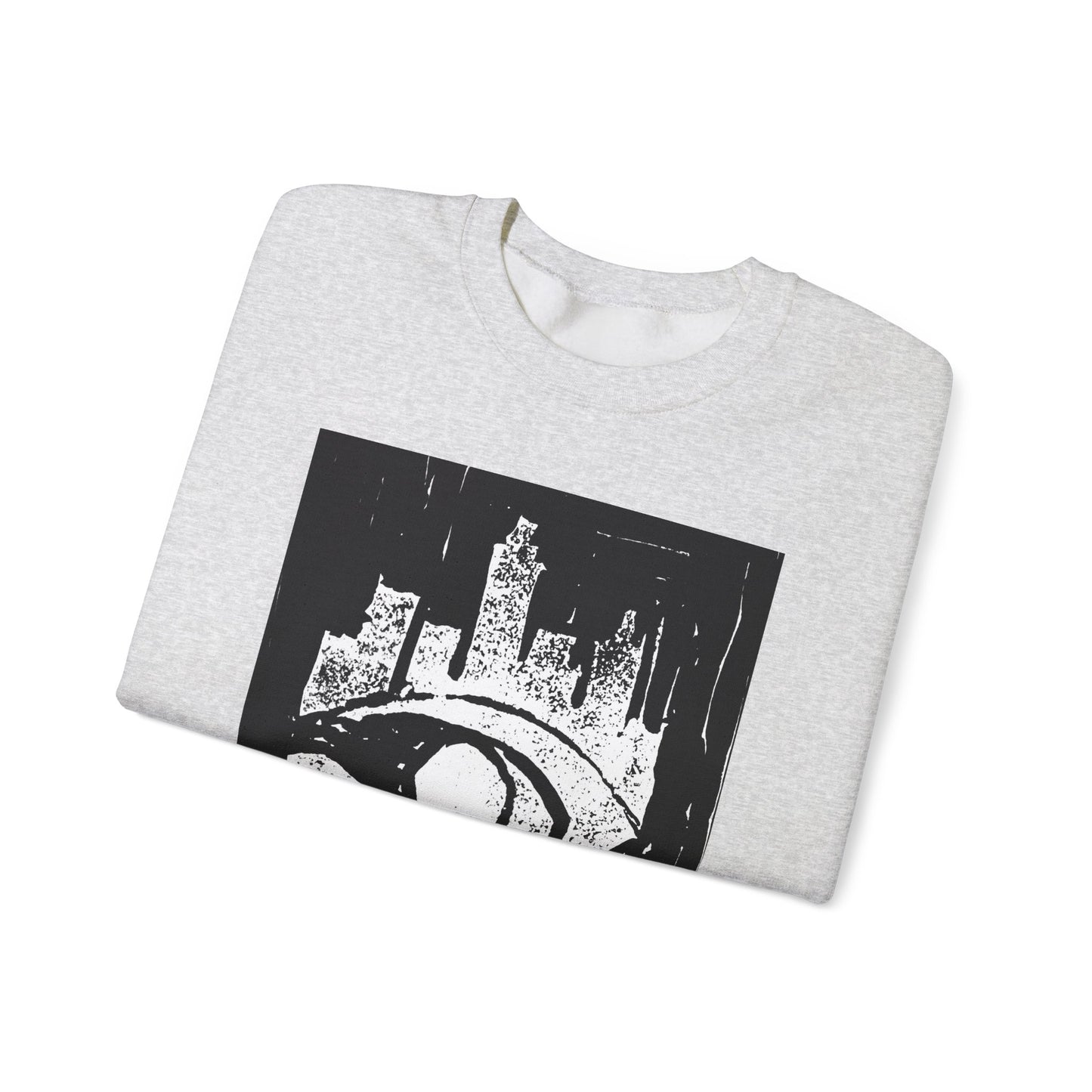 Esocrypt Blockprint Crewneck Sweatshirt