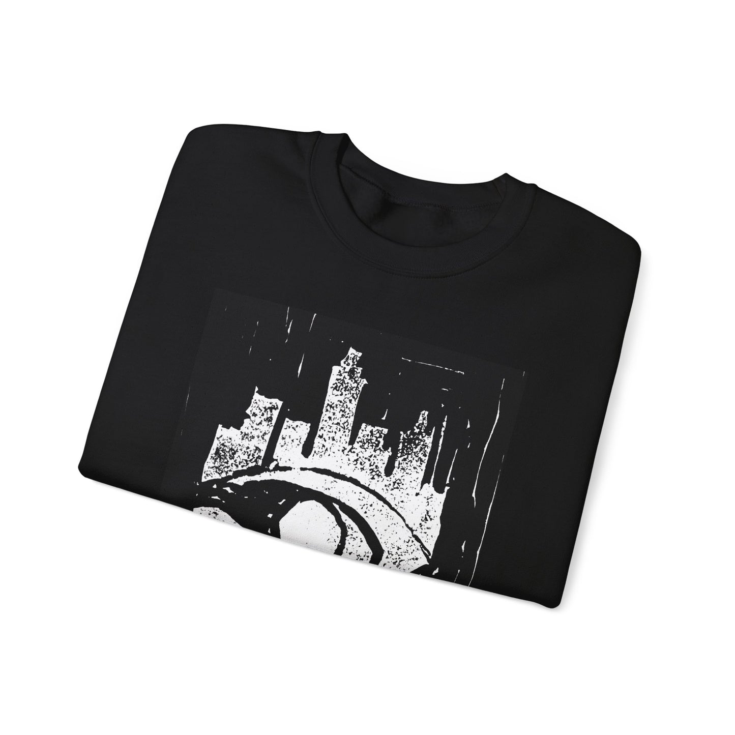 Esocrypt Blockprint Crewneck Sweatshirt