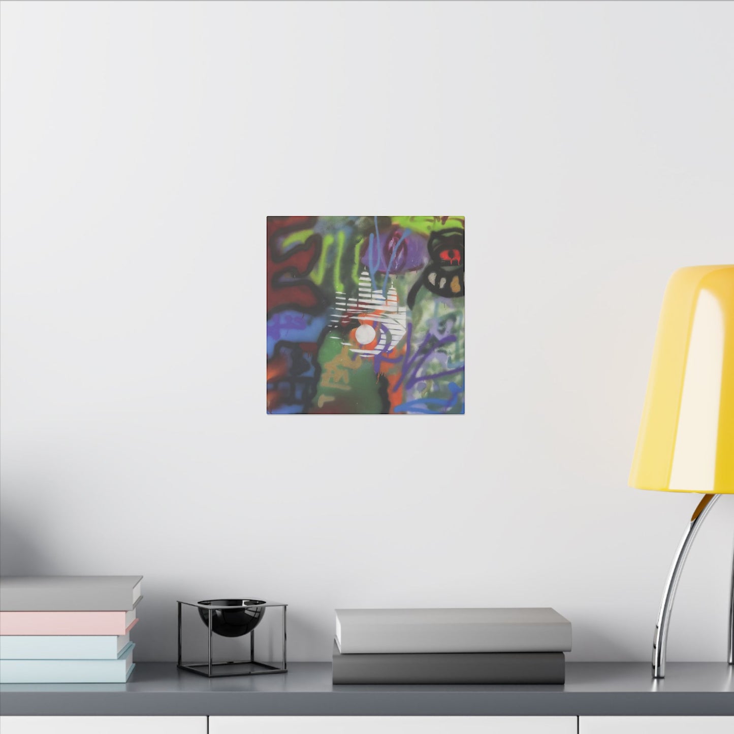 Canadian Graffiti on Matte Canvas