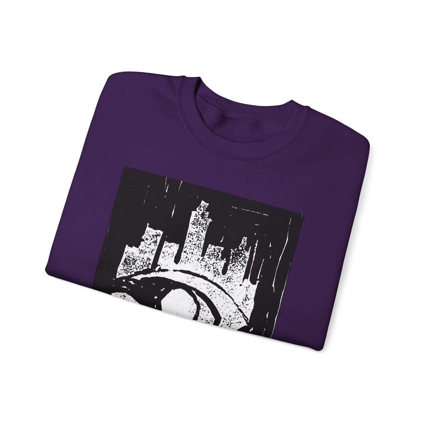 Esocrypt Blockprint Crewneck Sweatshirt
