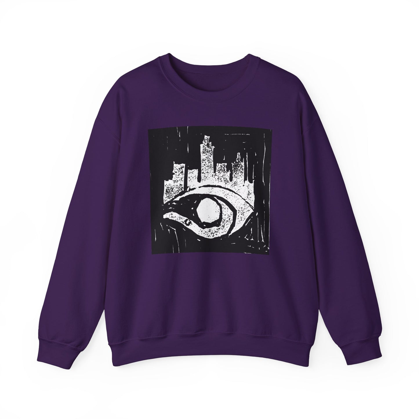 Esocrypt Blockprint Crewneck Sweatshirt