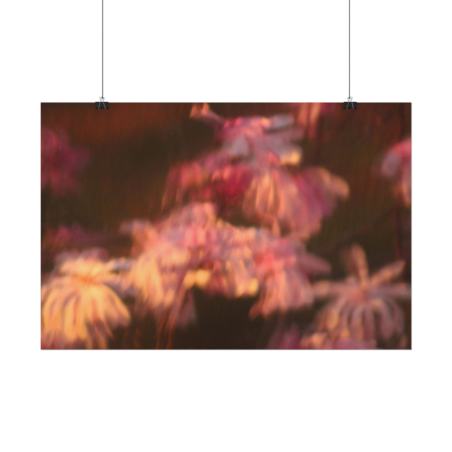 Summer Daze Textured Watercolor Poster