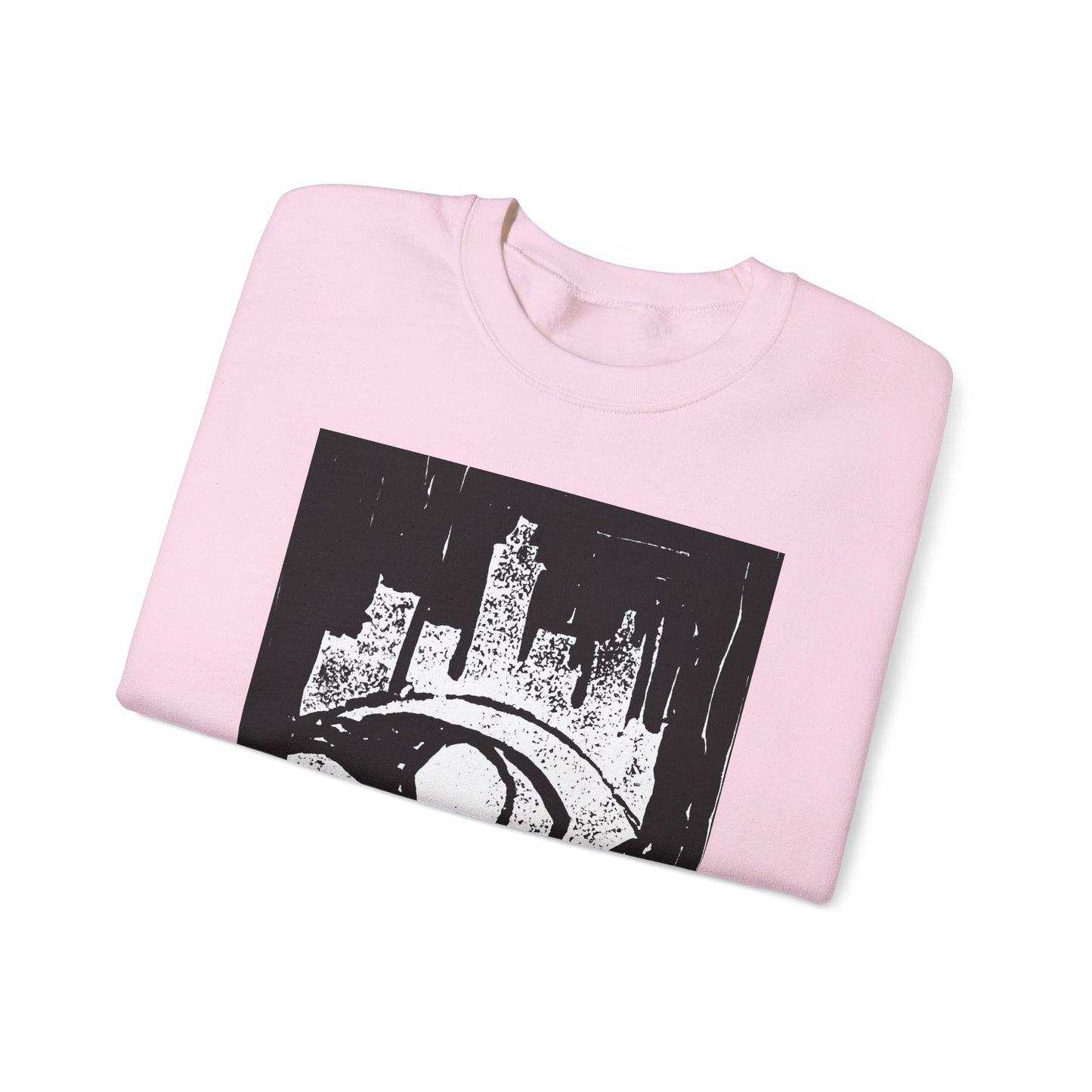 Esocrypt Blockprint Crewneck Sweatshirt
