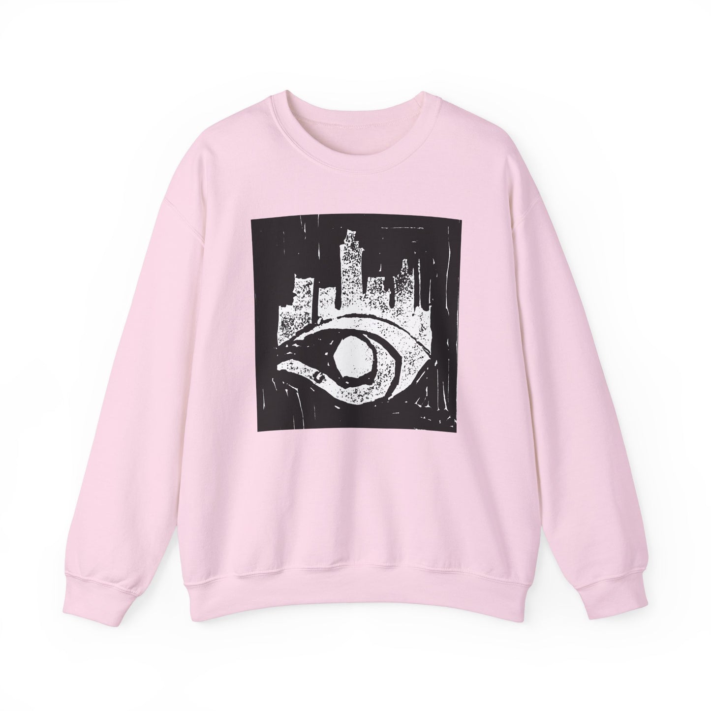 Esocrypt Blockprint Crewneck Sweatshirt