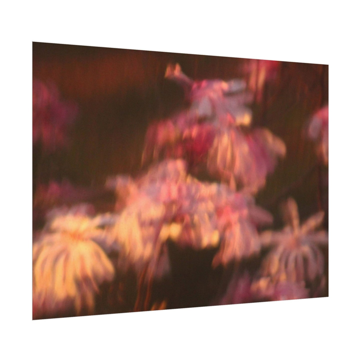 Summer Daze Textured Watercolor Poster