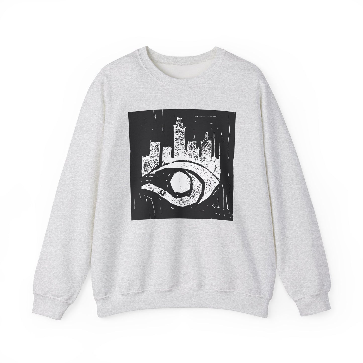 Esocrypt Blockprint Crewneck Sweatshirt