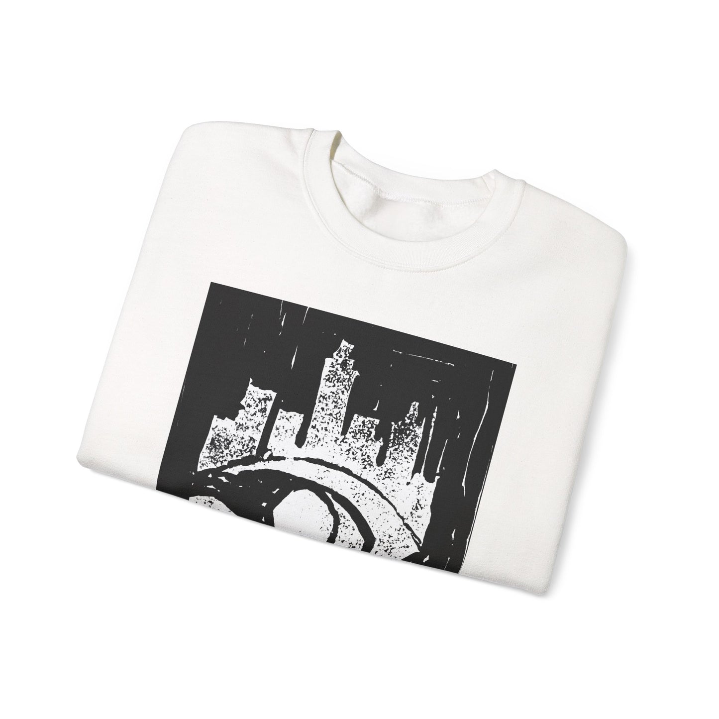 Esocrypt Blockprint Crewneck Sweatshirt