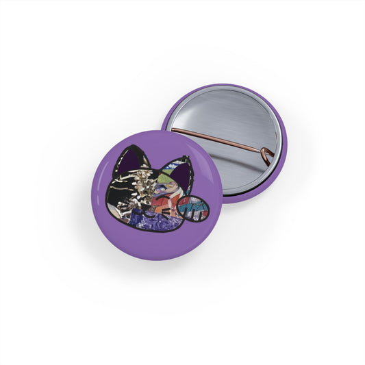 Lucki Kat Purple Pin
