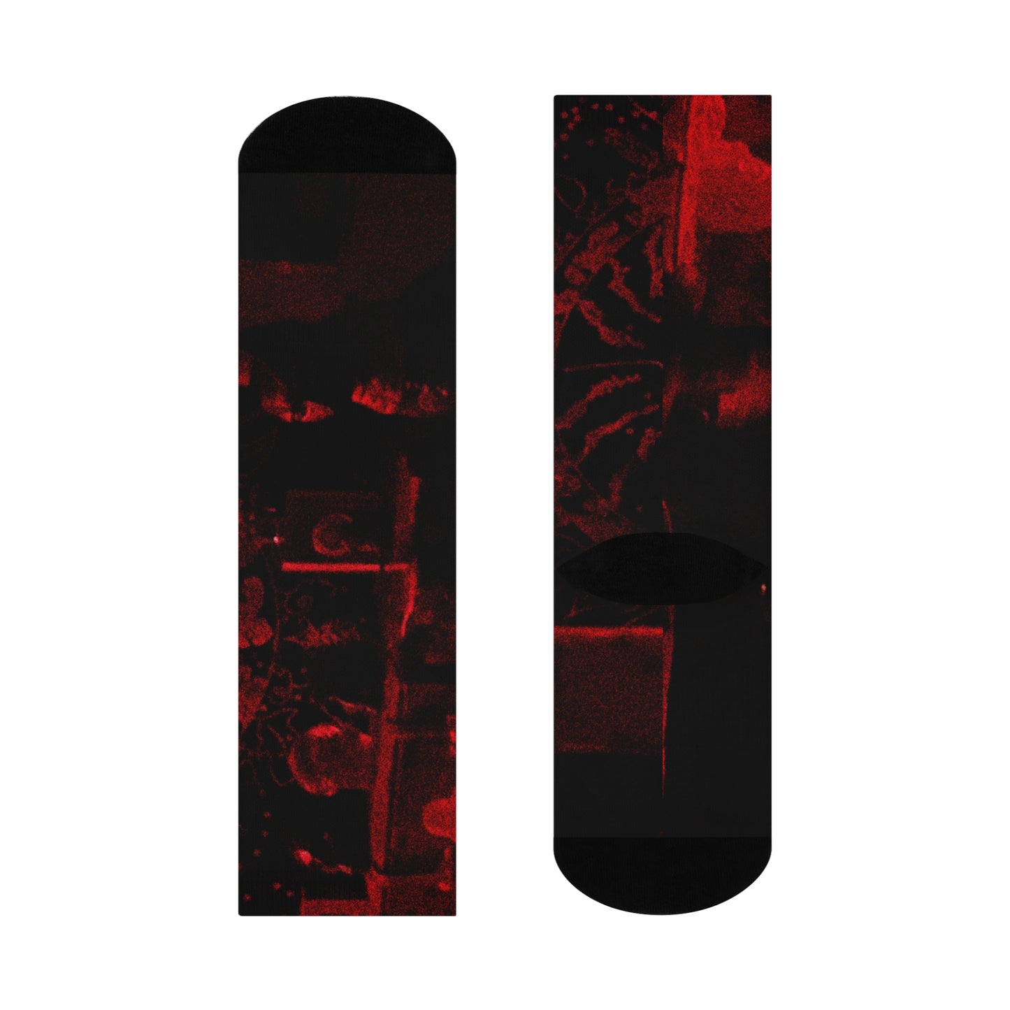 Red Room Cushioned Crew Socks