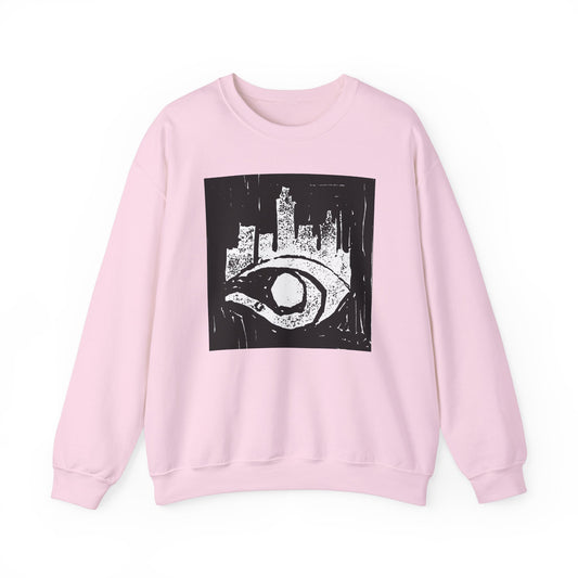 Esocrypt Blockprint Crewneck Sweatshirt