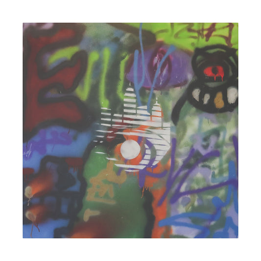 Canadian Graffiti on Matte Canvas