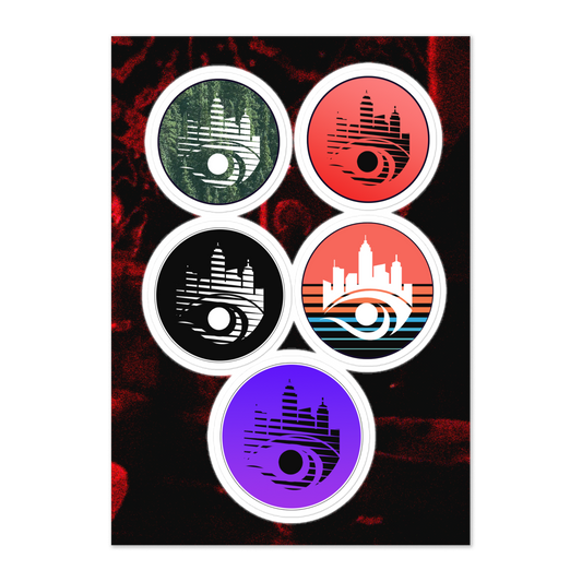 Esocrypt Logo Variant Sticker Sheet